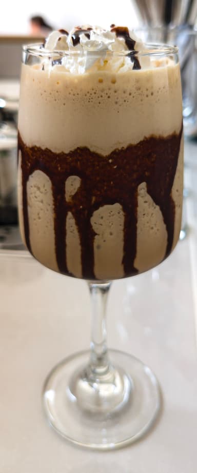Frappé de chocolate